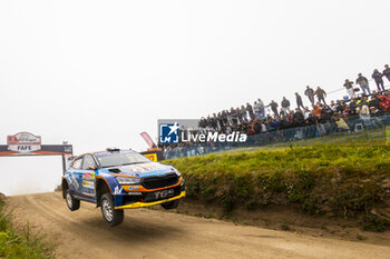 2024-05-12 - 29 JOONA Lauri, HUSSI Janni, Skoda Fabia RS Rally2, action during the Rally de Portugal 2024, 5th round of the 2024 WRC World Rally Car Championship, from May 9 to 12, 2024 at Matoshinhos, Portugal - AUTO - WRC - RALLY DE PORTUGAL 2024 - RALLY - MOTORS