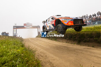 2024-05-12 - 08 TANAK Ott, JARVEOJA Martin, Hyundai I20 Rally1, action during the Rally de Portugal 2024, 5th round of the 2024 WRC World Rally Car Championship, from May 9 to 12, 2024 at Matoshinhos, Portugal - AUTO - WRC - RALLY DE PORTUGAL 2024 - RALLY - MOTORS