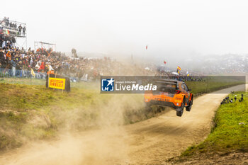 2024-05-12 - 26 LINNAMÄE Georg, MORGAN James, Toyota Yaris Rally2, action during the Rally de Portugal 2024, 5th round of the 2024 WRC World Rally Car Championship, from May 9 to 12, 2024 at Matoshinhos, Portugal - AUTO - WRC - RALLY DE PORTUGAL 2024 - RALLY - MOTORS