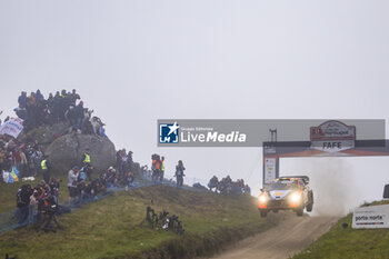 2024-05-12 - 11 NEUVILLE Thierry, WYDAEGHE Martijn, Hyundai I20 Rally1, action during the Rally de Portugal 2024, 5th round of the 2024 WRC World Rally Car Championship, from May 9 to 12, 2024 at Matoshinhos, Portugal - AUTO - WRC - RALLY DE PORTUGAL 2024 - RALLY - MOTORS