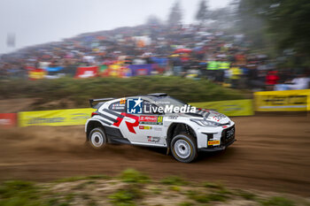 2024-05-12 - 61 RAOUX Jean-Michel, GALMICHE Isabelle, TOYOTA GR Yaris RC2 Rally2, action during the Rally de Portugal 2024, 5th round of the 2024 WRC World Rally Car Championship, from May 9 to 12, 2024 at Matoshinhos, Portugal - AUTO - WRC - RALLY DE PORTUGAL 2024 - RALLY - MOTORS