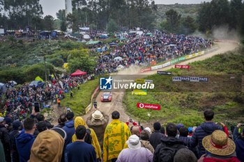 2024-05-12 - 08 TANAK Ott, JARVEOJA Martin, Hyundai I20 Rally1, action during the Rally de Portugal 2024, 5th round of the 2024 WRC World Rally Car Championship, from May 9 to 12, 2024 at Matoshinhos, Portugal - AUTO - WRC - RALLY DE PORTUGAL 2024 - RALLY - MOTORS