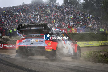 2024-05-12 - 06 SORDO Dani, CARRERA Candido, Hyundai I20 Rally1, action during the Rally de Portugal 2024, 5th round of the 2024 WRC World Rally Car Championship, from May 9 to 12, 2024 at Matoshinhos, Portugal - AUTO - WRC - RALLY DE PORTUGAL 2024 - RALLY - MOTORS