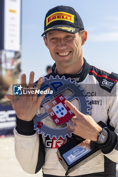 2024-05-12 - OGIER Sebastien, Toyota GR Yaris Rally1, portrait podium, portrait during the Rally de Portugal 2024, 5th round of the 2024 WRC World Rally Car Championship, from May 9 to 12, 2024 at Matoshinhos, Portugal - AUTO - WRC - RALLY DE PORTUGAL 2024 - RALLY - MOTORS