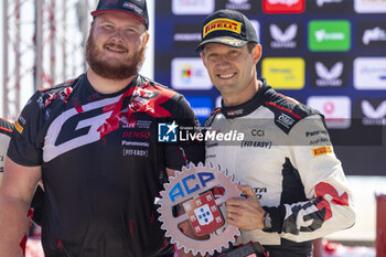 2024-05-12 - OGIER Sebastien, Toyota GR Yaris Rally1, portrait podium, portrait during the Rally de Portugal 2024, 5th round of the 2024 WRC World Rally Car Championship, from May 9 to 12, 2024 at Matoshinhos, Portugal - AUTO - WRC - RALLY DE PORTUGAL 2024 - RALLY - MOTORS