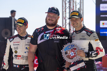 2024-05-12 - OGIER Sebastien, Toyota GR Yaris Rally1, portrait podium, portrait during the Rally de Portugal 2024, 5th round of the 2024 WRC World Rally Car Championship, from May 9 to 12, 2024 at Matoshinhos, Portugal - AUTO - WRC - RALLY DE PORTUGAL 2024 - RALLY - MOTORS