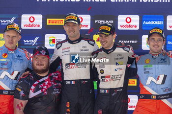 2024-05-12 - OGIER Sebastien, Toyota GR Yaris Rally1, portrait podium, portrait during the Rally de Portugal 2024, 5th round of the 2024 WRC World Rally Car Championship, from May 9 to 12, 2024 at Matoshinhos, Portugal - AUTO - WRC - RALLY DE PORTUGAL 2024 - RALLY - MOTORS