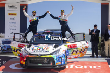 2024-05-12 - SOLANS Jan, Toyota Yaris Rally2, portrait during the Rally de Portugal 2024, 5th round of the 2024 WRC World Rally Car Championship, from May 9 to 12, 2024 at Matoshinhos, Portugal - AUTO - WRC - RALLY DE PORTUGAL 2024 - RALLY - MOTORS