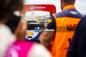 2024-05-12 - 08 TANAK Ott, JARVEOJA Martin, Hyundai I20 Rally1, action during the Rally de Portugal 2024, 5th round of the 2024 WRC World Rally Car Championship, from May 9 to 12, 2024 at Matoshinhos, Portugal - AUTO - WRC - RALLY DE PORTUGAL 2024 - RALLY - MOTORS