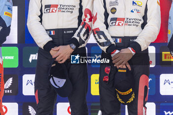 2024-05-12 - OGIER Sebastien, Toyota GR Yaris Rally1, portrait podium, portrait during the Rally de Portugal 2024, 5th round of the 2024 WRC World Rally Car Championship, from May 9 to 12, 2024 at Matoshinhos, Portugal - AUTO - WRC - RALLY DE PORTUGAL 2024 - RALLY - MOTORS