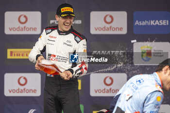 2024-05-12 - OGIER Sebastien, Toyota GR Yaris Rally1, portrait podium, portrait during the Rally de Portugal 2024, 5th round of the 2024 WRC World Rally Car Championship, from May 9 to 12, 2024 at Matoshinhos, Portugal - AUTO - WRC - RALLY DE PORTUGAL 2024 - RALLY - MOTORS