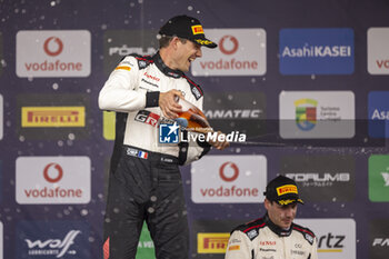 2024-05-12 - OGIER Sebastien, Toyota GR Yaris Rally1, portrait podium, portrait during the Rally de Portugal 2024, 5th round of the 2024 WRC World Rally Car Championship, from May 9 to 12, 2024 at Matoshinhos, Portugal - AUTO - WRC - RALLY DE PORTUGAL 2024 - RALLY - MOTORS