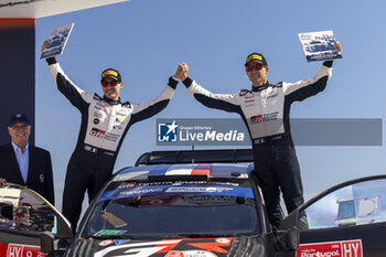 2024-05-12 - OGIER Sebastien, Toyota GR Yaris Rally1, portrait podium, portrait during the Rally de Portugal 2024, 5th round of the 2024 WRC World Rally Car Championship, from May 9 to 12, 2024 at Matoshinhos, Portugal - AUTO - WRC - RALLY DE PORTUGAL 2024 - RALLY - MOTORS