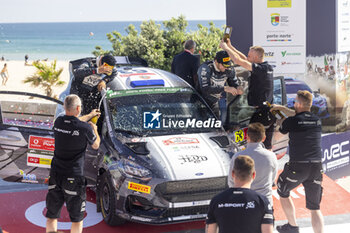 2024-05-12 - DOMINGUEZ Diego, Ford Fiesta Rally3, portrait during the Rally de Portugal 2024, 5th round of the 2024 WRC World Rally Car Championship, from May 9 to 12, 2024 at Matoshinhos, Portugal - AUTO - WRC - RALLY DE PORTUGAL 2024 - RALLY - MOTORS