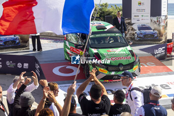 2024-05-12 - 64 CHATILLON Matteo, CORNUAU Maxence, Renault Clio Rally3, action during the Rally de Portugal 2024, 5th round of the 2024 WRC World Rally Car Championship, from May 9 to 12, 2024 at Matoshinhos, Portugal - AUTO - WRC - RALLY DE PORTUGAL 2024 - RALLY - MOTORS