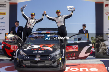 2024-05-12 - OGIER Sebastien, Toyota GR Yaris Rally1, portrait podium, portrait during the Rally de Portugal 2024, 5th round of the 2024 WRC World Rally Car Championship, from May 9 to 12, 2024 at Matoshinhos, Portugal - AUTO - WRC - RALLY DE PORTUGAL 2024 - RALLY - MOTORS