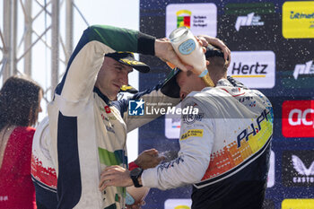 2024-05-12 - SOLANS Jan, Toyota Yaris Rally2, portrait podium, portrait during the Rally de Portugal 2024, 5th round of the 2024 WRC World Rally Car Championship, from May 9 to 12, 2024 at Matoshinhos, Portugal - AUTO - WRC - RALLY DE PORTUGAL 2024 - RALLY - MOTORS