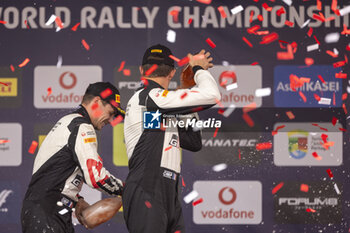 2024-05-12 - OGIER Sebastien, Toyota GR Yaris Rally1, portrait podium, portrait during the Rally de Portugal 2024, 5th round of the 2024 WRC World Rally Car Championship, from May 9 to 12, 2024 at Matoshinhos, Portugal - AUTO - WRC - RALLY DE PORTUGAL 2024 - RALLY - MOTORS