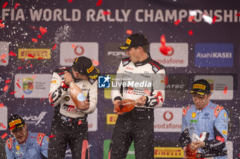 2024-05-12 - OGIER Sebastien, Toyota GR Yaris Rally1, portrait podium, portrait during the Rally de Portugal 2024, 5th round of the 2024 WRC World Rally Car Championship, from May 9 to 12, 2024 at Matoshinhos, Portugal - AUTO - WRC - RALLY DE PORTUGAL 2024 - RALLY - MOTORS