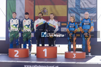 2024-05-12 - SOLANS Jan, Toyota Yaris Rally2, portrait podium, portrait during the Rally de Portugal 2024, 5th round of the 2024 WRC World Rally Car Championship, from May 9 to 12, 2024 at Matoshinhos, Portugal - AUTO - WRC - RALLY DE PORTUGAL 2024 - RALLY - MOTORS