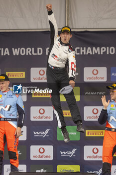 2024-05-12 - OGIER Sebastien, Toyota GR Yaris Rally1, portrait podium, portrait during the Rally de Portugal 2024, 5th round of the 2024 WRC World Rally Car Championship, from May 9 to 12, 2024 at Matoshinhos, Portugal - AUTO - WRC - RALLY DE PORTUGAL 2024 - RALLY - MOTORS