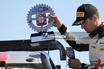 2024-05-12 - OGIER Sebastien, Toyota GR Yaris Rally1, portrait podium, portrait Matosinhos during the Rally de Portugal 2024, 5th round of the 2024 WRC World Rally Car Championship, from May 9 to 12, 2024 at Matoshinhos, Portugal - AUTO - WRC - RALLY DE PORTUGAL 2024 - RALLY - MOTORS