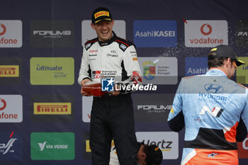 2024-05-12 - OGIER Sebastien, Toyota GR Yaris Rally1, portrait podium, portrait powerstage during the Rally de Portugal 2024, 5th round of the 2024 WRC World Rally Car Championship, from May 9 to 12, 2024 at Matoshinhos, Portugal - AUTO - WRC - RALLY DE PORTUGAL 2024 - RALLY - MOTORS