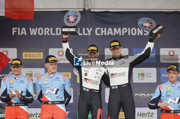 2024-05-12 - 17 OGIER Sebastien, LANDAIS Vincent, Toyota GR Yaris Rally1, podium, portrait powerstage during the Rally de Portugal 2024, 5th round of the 2024 WRC World Rally Car Championship, from May 9 to 12, 2024 at Matoshinhos, Portugal - AUTO - WRC - RALLY DE PORTUGAL 2024 - RALLY - MOTORS