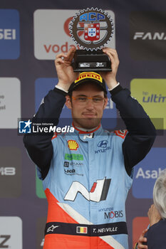 2024-05-12 - NEUVILLE Thierry, Hyundai I20 Rally1, portrait podium, portrait powerstage during the Rally de Portugal 2024, 5th round of the 2024 WRC World Rally Car Championship, from May 9 to 12, 2024 at Matoshinhos, Portugal - AUTO - WRC - RALLY DE PORTUGAL 2024 - RALLY - MOTORS