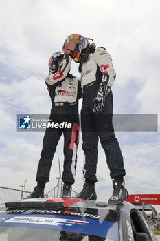 2024-05-12 - 17 OGIER Sebastien, LANDAIS Vincent, Toyota GR Yaris Rally1, portrait during the Rally de Portugal 2024, 5th round of the 2024 WRC World Rally Car Championship, from May 9 to 12, 2024 at Matoshinhos, Portugal - AUTO - WRC - RALLY DE PORTUGAL 2024 - RALLY - MOTORS