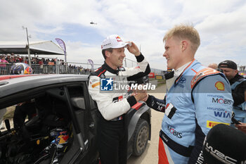 2024-05-12 - OGIER Sebastien, Toyota GR Yaris Rally1, portrait, TANAK Ott, Hyundai I20 Rally1, portrait during the Rally de Portugal 2024, 5th round of the 2024 WRC World Rally Car Championship, from May 9 to 12, 2024 at Matoshinhos, Portugal - AUTO - WRC - RALLY DE PORTUGAL 2024 - RALLY - MOTORS