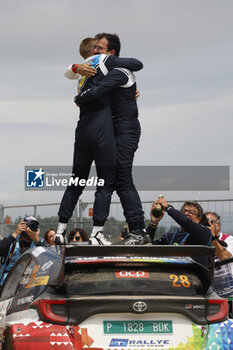 2024-05-12 - 28 SOLANS Jan, SANJUAN Rodrigo, Toyota Yaris Rally2, portrait during the Rally de Portugal 2024, 5th round of the 2024 WRC World Rally Car Championship, from May 9 to 12, 2024 at Matoshinhos, Portugal - AUTO - WRC - RALLY DE PORTUGAL 2024 - RALLY - MOTORS