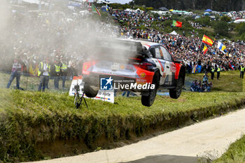 2024-05-12 - 11 NEUVILLE Thierry, WYDAEGHE Martijn, Hyundai I20 Rally1, action during the Rally de Portugal 2024, 5th round of the 2024 WRC World Rally Car Championship, from May 9 to 12, 2024 at Matoshinhos, Portugal - AUTO - WRC - RALLY DE PORTUGAL 2024 - RALLY - MOTORS