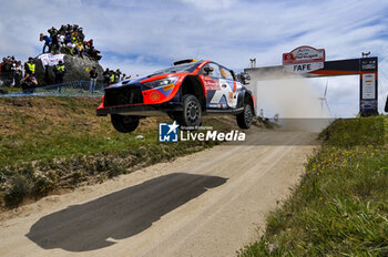 2024-05-12 - 06 SORDO Dani, CARRERA Candido, Hyundai I20 Rally1, action during the Rally de Portugal 2024, 5th round of the 2024 WRC World Rally Car Championship, from May 9 to 12, 2024 at Matoshinhos, Portugal - AUTO - WRC - RALLY DE PORTUGAL 2024 - RALLY - MOTORS