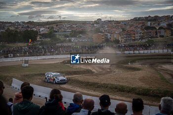 2024-05-31 - The driver Adrien FOURMAUX and is co-driver Alexandre CORIA on Ford Puma Rally1 in action during shakedown of WRC Rally Italia Sardegna 2024 - WRC - RALLY D'ITALIA SARDEGNA - RALLY - MOTORS