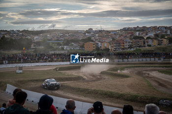 2024-05-31 - The driver Takamoto KATSUTA and is co-driver Aaron JOHNSTON on Toyota GR Yaris Rally1 in action during shakedown of WRC Rally Italia Sardegna 2024 - WRC - RALLY D'ITALIA SARDEGNA - RALLY - MOTORS