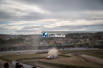 2024-05-31 - The driver Daniel SORDO and is co-driver Candido CARRERA on Hyundai i20N Rally1 in action during shakedown of WRC Rally Italia Sardegna 2024 - WRC - RALLY D'ITALIA SARDEGNA - RALLY - MOTORS