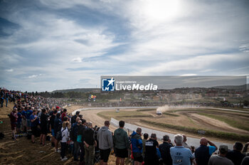 2024-05-31 - The driver Elfyn EVANS and is co-driver Scott MARTIN on Toyota GR Yaris Rally1 in action during shakedown of WRC Rally Italia Sardegna 2024 - WRC - RALLY D'ITALIA SARDEGNA - RALLY - MOTORS