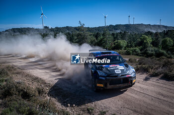 2024-06-01 - The driver Sami PAJARI and is co-driver Enni MALKONEN on Toyota GR Yaris in action during Day 2 of Rally Italia Sardegna 2024 - WRC - RALLY D'ITALIA SARDEGNA - RALLY - MOTORS