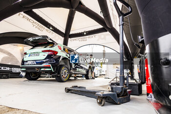 2024-05-30 - 40 LOUBET Pierre-Louis, PASCAUD Loris, Skoda Fabia RS Rally2, ambiance during the Rally Italia Sardegna 2024, 6th round of the 2024 WRC World Rally Car Championship, from May 30 to June 2, 2024 at Alghero, Sardegna - AUTO - WRC - RALLY ITALIA SARDEGNA 2024 - RALLY - MOTORS