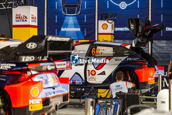 2024-05-30 - 06 SORDO Dani, CARRERA Cándido, Hyundai I20 Rally1, ambiance during the Rally Italia Sardegna 2024, 6th round of the 2024 WRC World Rally Car Championship, from May 30 to June 2, 2024 at Alghero, Sardegna - AUTO - WRC - RALLY ITALIA SARDEGNA 2024 - RALLY - MOTORS