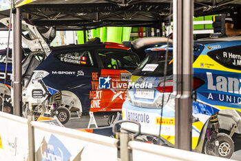 2024-05-30 - 79 CAPARÓ José, GUTIÉRREZ Esther, Fiesta Rally3, ambiance during the Rally Italia Sardegna 2024, 6th round of the 2024 WRC World Rally Car Championship, from May 30 to June 2, 2024 at Alghero, Sardegna - AUTO - WRC - RALLY ITALIA SARDEGNA 2024 - RALLY - MOTORS