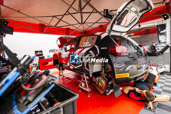 2024-05-30 - 20 ROSSEL Yohan, DUNAND Arnaud, Citroen C3 Rally2, ambiance during the Rally Italia Sardegna 2024, 6th round of the 2024 WRC World Rally Car Championship, from May 30 to June 2, 2024 at Alghero, Sardegna - AUTO - WRC - RALLY ITALIA SARDEGNA 2024 - RALLY - MOTORS