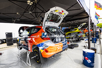 2024-05-30 - 71 GILL Taylor, BRKIC Daniel, Ford Fiesta Rally3, ambiance during the Rally Italia Sardegna 2024, 6th round of the 2024 WRC World Rally Car Championship, from May 30 to June 2, 2024 at Alghero, Sardegna - AUTO - WRC - RALLY ITALIA SARDEGNA 2024 - RALLY - MOTORS