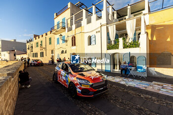 2024-05-30 - 79 CAPARÓ José, GUTIÉRREZ Esther, Fiesta Rally3, action during the Rally Italia Sardegna 2024, 6th round of the 2024 WRC World Rally Car Championship, from May 30 to June 2, 2024 at Alghero, Sardegna - AUTO - WRC - RALLY ITALIA SARDEGNA 2024 - RALLY - MOTORS