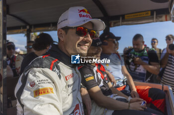 2024-05-30 - OGIER Sebastien, Toyota GR Yaris Rally1, portrait during the Rally Italia Sardegna 2024, 6th round of the 2024 WRC World Rally Car Championship, from May 30 to June 2, 2024 at Alghero, Sardegna - AUTO - WRC - RALLY ITALIA SARDEGNA 2024 - RALLY - MOTORS