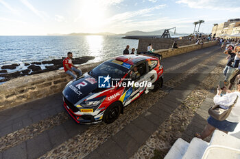 2024-05-30 - 78 ROSSELOT Gerardo, BRIZIO Marcelo,Ford Fiesta Rally3, action during the Rally Italia Sardegna 2024, 6th round of the 2024 WRC World Rally Car Championship, from May 30 to June 2, 2024 at Alghero, Sardegna - AUTO - WRC - RALLY ITALIA SARDEGNA 2024 - RALLY - MOTORS