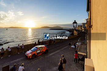 2024-05-30 - 27 LINNAMÄE Georg, MORGAN James, Toyota Yaris Rally2, action during the Rally Italia Sardegna 2024, 6th round of the 2024 WRC World Rally Car Championship, from May 30 to June 2, 2024 at Alghero, Sardegna - AUTO - WRC - RALLY ITALIA SARDEGNA 2024 - RALLY - MOTORS