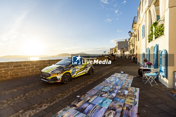 2024-05-30 - 84 SCHWARZ Fabio, ETTEL Bernhard, Ford Fiesta Rally3, action during the Rally Italia Sardegna 2024, 6th round of the 2024 WRC World Rally Car Championship, from May 30 to June 2, 2024 at Alghero, Sardegna - AUTO - WRC - RALLY ITALIA SARDEGNA 2024 - RALLY - MOTORS