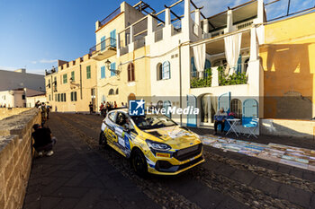 2024-05-30 - 81 BORODIN Petr, CHEPRASSOV Roman, Ford Fiesta Rally3, action during the Rally Italia Sardegna 2024, 6th round of the 2024 WRC World Rally Car Championship, from May 30 to June 2, 2024 at Alghero, Sardegna - AUTO - WRC - RALLY ITALIA SARDEGNA 2024 - RALLY - MOTORS